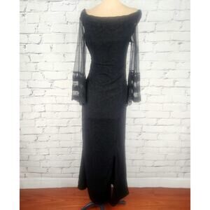 VFSHOW Dress Womens XL Maxi High Slit Witchcore Whimsygoth Vampire Romantic goth